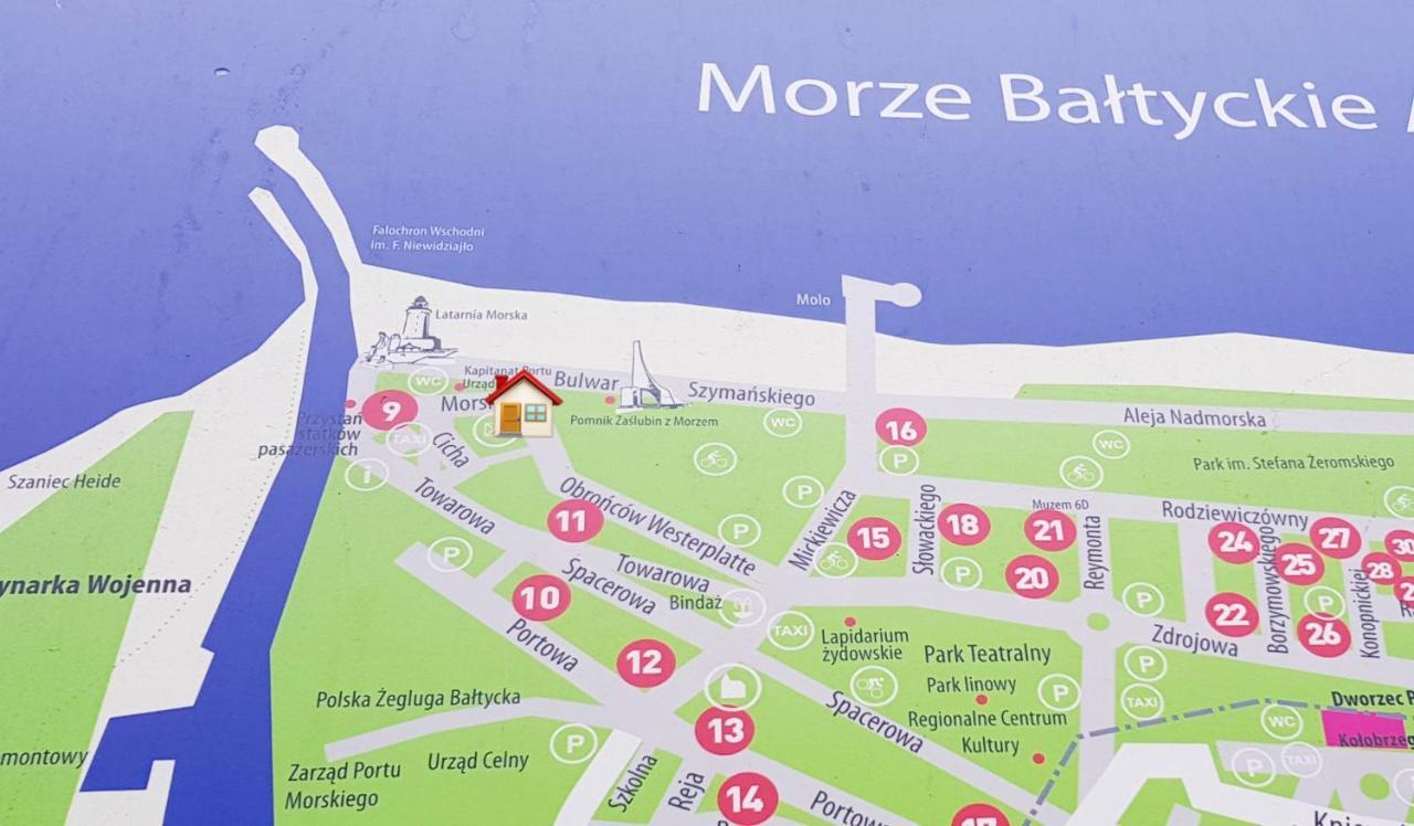 Apartament Z Garazem W Kolobrzegu Apartment Bagian luar foto